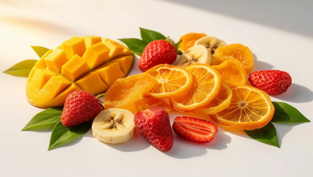 Frutas y verduras deshidratadas a granel Fruticante para toppings de mate, coctelería y gastronomía